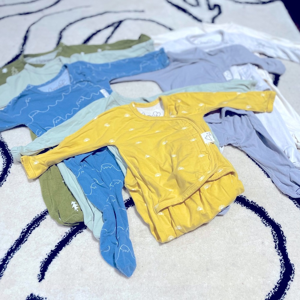 Bonsie 0-3 Month Onesies Bundle